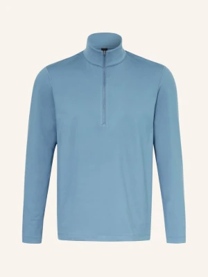 Lululemon Bluza Z Golfem Soft Jersey blau