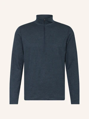 Lululemon Bluza Z Golfem Soft Jersey blau GRANATOWY
