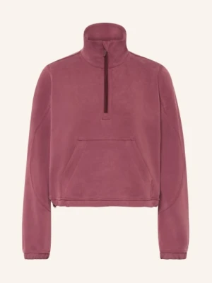 Lululemon Bluza Z Kapturem Brushed Softstreme rot