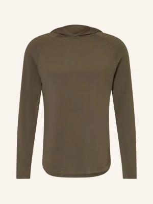 Lululemon Bluza Z Kapturem License To Train braun KHAKI