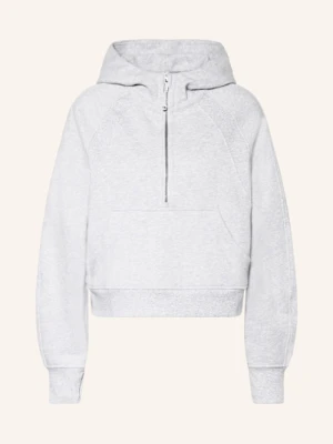 Lululemon Bluza Z Kapturem Scuba Oversized Half Zip grau