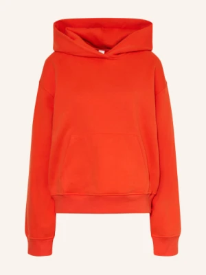 Lululemon Bluza Z Kapturem Oversize Steady State orange CZERWONY