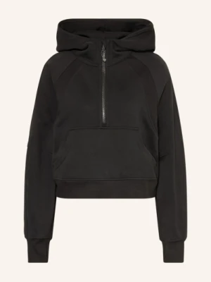 Lululemon Bluza Z Kapturem Scuba Oversized Half Zip schwarz
