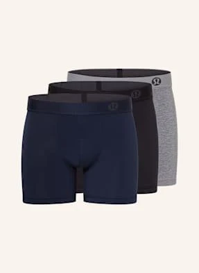 Lululemon Bokserki Aim, 3 Szt. blau