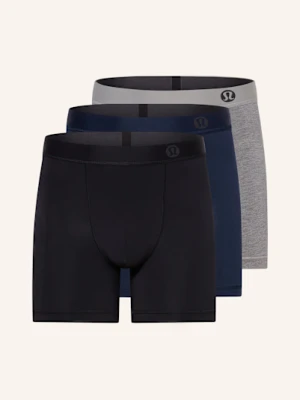 Lululemon Bokserki Aim, 3 Szt. schwarz