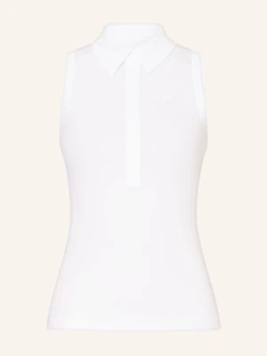 Lululemon Funkcyjna Koszulka Polo weiss