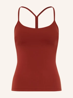 Lululemon Koszulka Bez Rękawów Flow rot CIEMNOCZERWONY