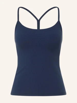 Lululemon Koszulka Bez Rękawów Flow Y blau GRANATOWY