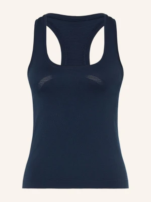 Lululemon Top Funkcyjny Swiftly Tech blau GRANATOWY