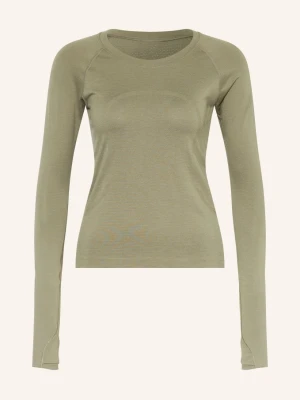 Lululemon Koszulka Do Biegania Swiftly Tech Ls 2, 0 blau KHAKI