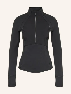 Lululemon Koszulka Funkcjonalna Cold Weather Running Half Zip schwarz