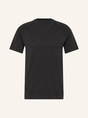 Lululemon Koszulka Metal Vent Tech grau CZARNY