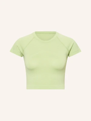 Lululemon Krótka Koszulka Do Biegania Swiftly Tech Cropped Short Sleeve 2.0 gruen