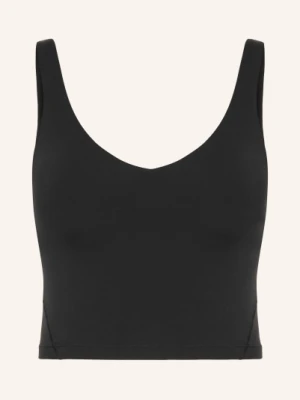 Lululemon Krótki Top Align schwarz