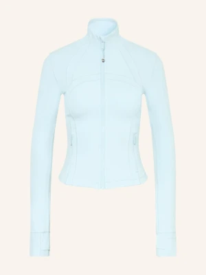 Lululemon Kurtka Treningowa Define Cropped blau JASNONIEBIESKI