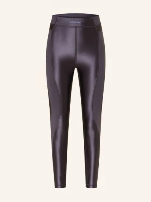 Lululemon Legginsy Do Biegania Satin Shine 25in lila