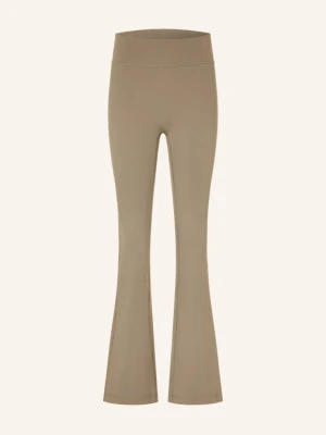 Lululemon Legginsy Groove No Line gruen KHAKI