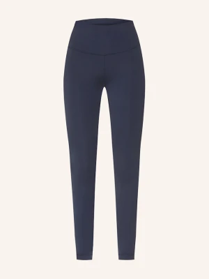 Lululemon Legginsy Wunder Train 28in blau GRANATOWY
