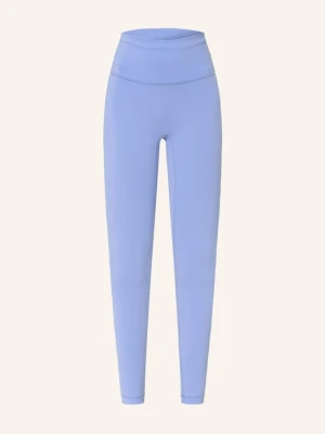 Lululemon Legginsy Wunder Train 28in blau JASNONIEBIESKI