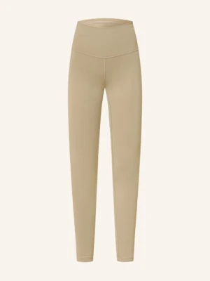 Lululemon Legginsy Wunder Train 28in braun