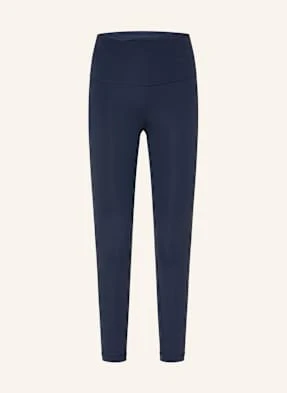 Lululemon Legginsy Wunder Train Hr 25in blau