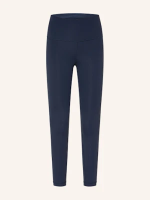 Lululemon Legginsy Wunder Train Hr 25in blau
