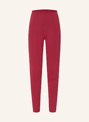 Lululemon Legginsy Wunder Train Hr 25in rot