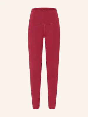 Lululemon Legginsy Wunder Train Hr 25in rot