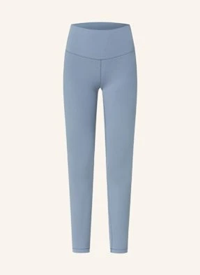 Lululemon Legginsy Wunder Train Hr 28in blau