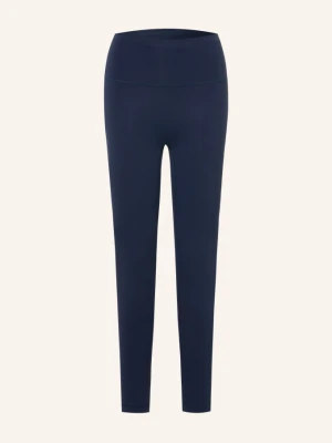Lululemon Legginsy Wunder Train No Line Hr Tight 25in blau GRANATOWY