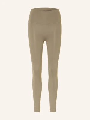 Lululemon Legginsy Wunder Train No Line Hr Tight 25in gruen KHAKI