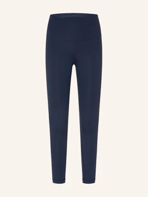 Lululemon Rajstopy Wunder Train Hr 25in blau GRANATOWY