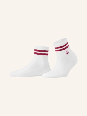 Lululemon Skarpety Sportowe Daily Essentials weiss BIAŁY