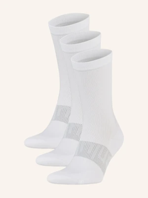 Lululemon Skarpety Sportowe Power Stride, 3 Pary weiss