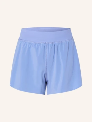 Lululemon Spodenki Do Biegania 2 W 1 Fast And Free Hr Split 3in blau JASNONIEBIESKI