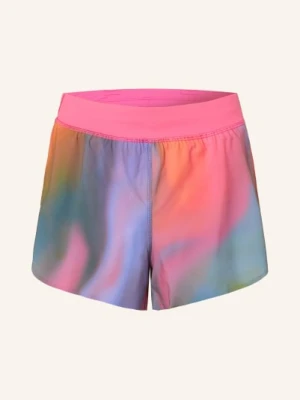 Lululemon Spodenki Do Biegania 2 W 1 Fast And Free Hr Split 3in pink