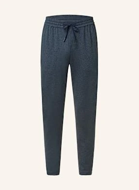 Lululemon Spodnie Dżersejowe Slim Tapered Fit blau