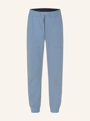 Lululemon Spodnie Treningowe Soft Jersey Classic Fit Regular blau JASNONIEBIESKI