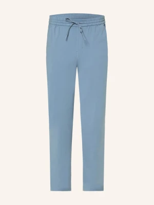 Lululemon Spodnie Treningowe Soft Jersey Classic Fit Regular blau NIEBIESKI
