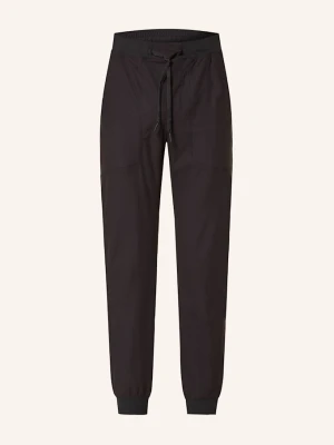 Lululemon Spodnie Treningowe Soft Jersey Classic Fit Regular schwarz CZARNY