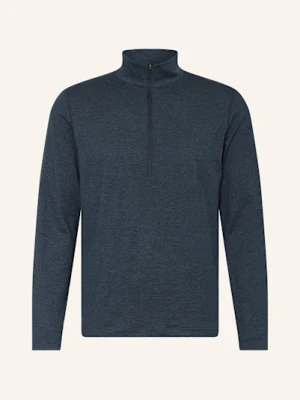 Lululemon Sweter Typu Troyer Z Dżerseju Soft Jersey blau