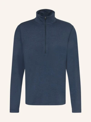 Lululemon Sweter Typu Troyer Z Dżerseju Soft Jersey blau