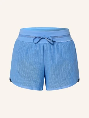 Lululemon Szorty Do Biegania 2 W 1 Fast And Free Airflow Mr 3in blau