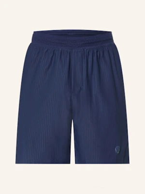 Lululemon Szorty Tenisowe Striped Mesh 7in blau