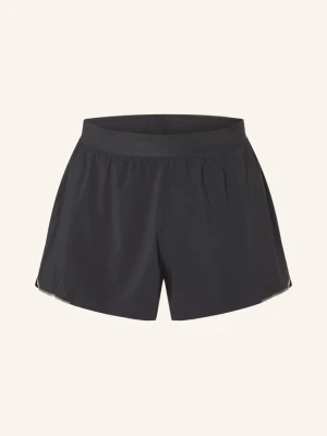 Lululemon Szorty Treningowe 2 W 1 Fast And Free Split schwarz CZARNY