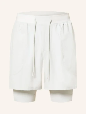 Lululemon Szorty Treningowe 2 W 1 License To Train 7in grau JASNOCZARY