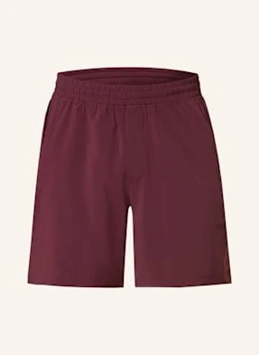 Lululemon Szorty Treningowe Pace Breaker Linerless Short 7in rot