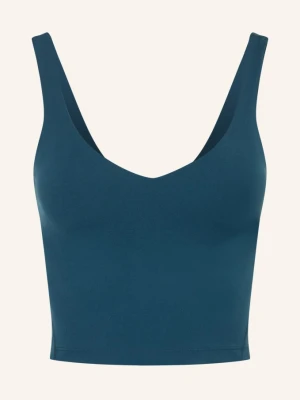 Lululemon Top Do Jogi Flow Y B / C blau PETROL