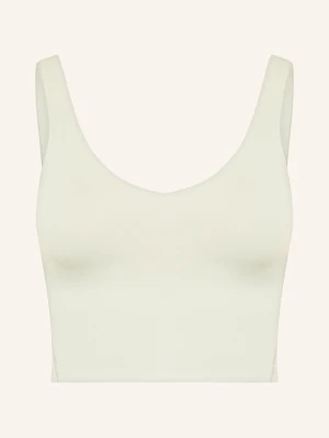Lululemon Top Do Jogi Flow Y B / C weiss JASNOZIELONY
