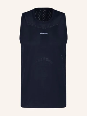 Lululemon Top Funkcyjny Fast And Free blau